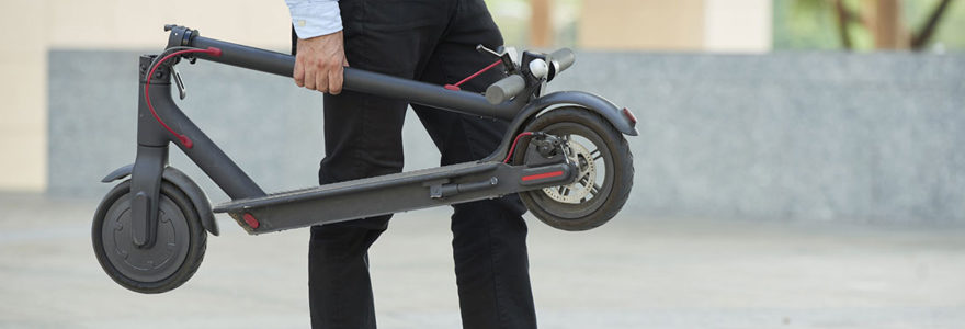 Utiliser sa trottinette électrique