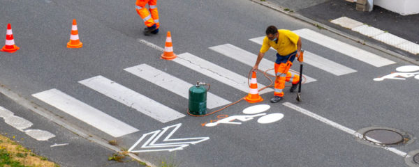 peinture routière